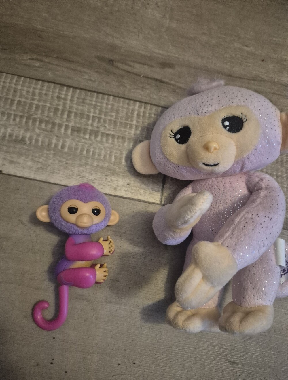 Fingerling Monkey And plush Set Toys Fingerlings